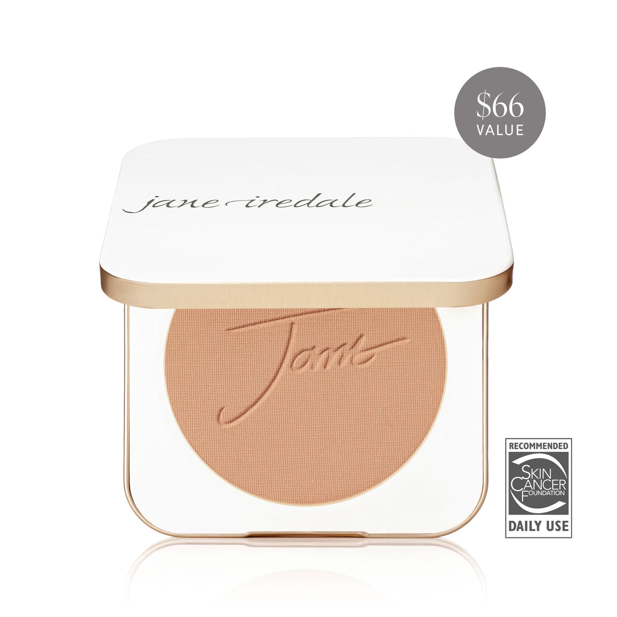 Medium/Dark with rose/gold undertones - SPF 20